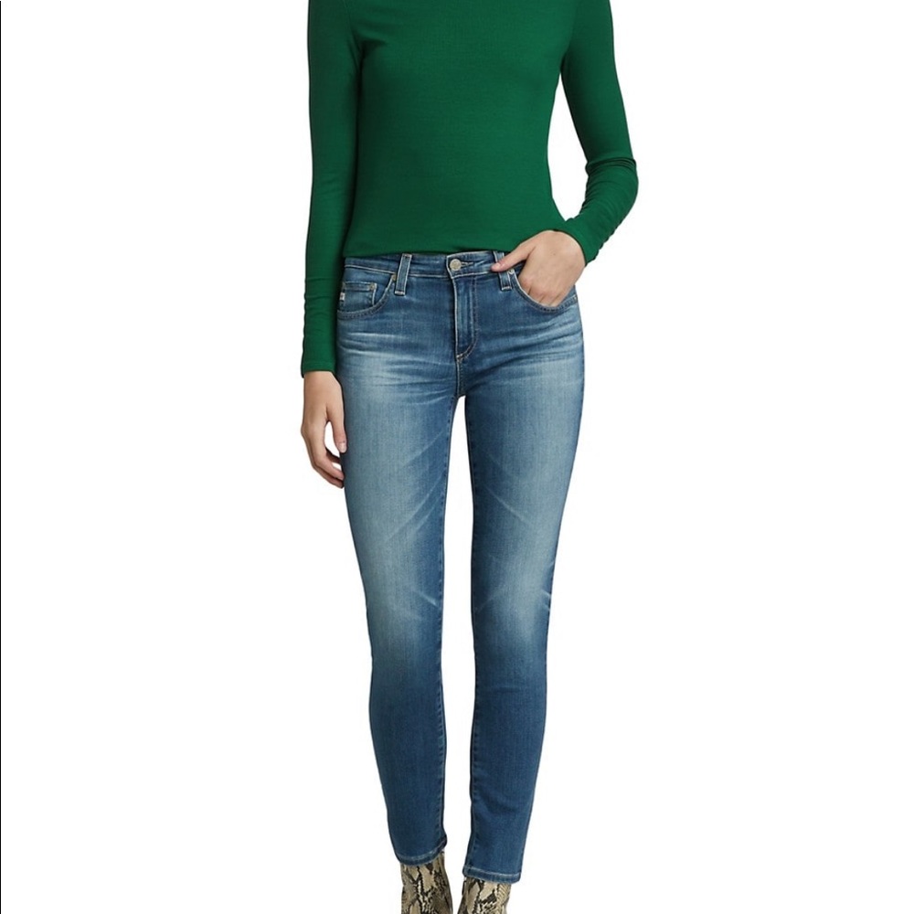 Prima soft cigarette leg ankle jean
